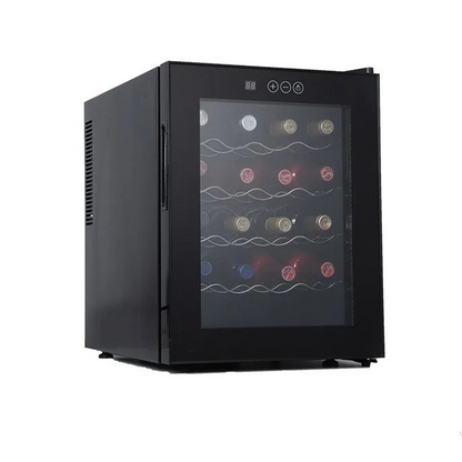 Cantinetta Vini Angolare Retrò con Vetrina — Design Vintage per Casa e Home Bar