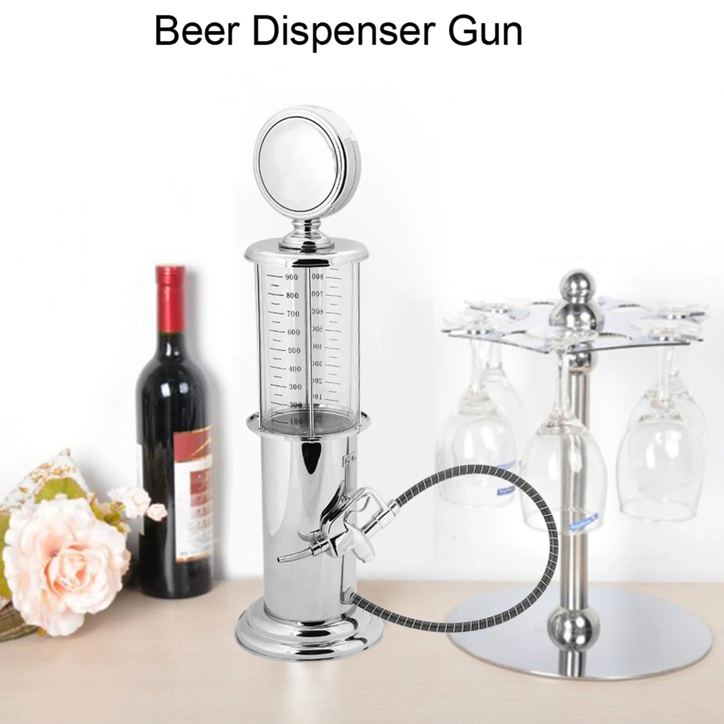 Dispenser per Vino e Cocktail a Forma di Pistola 1000cc — Pompa da Bar per Feste
