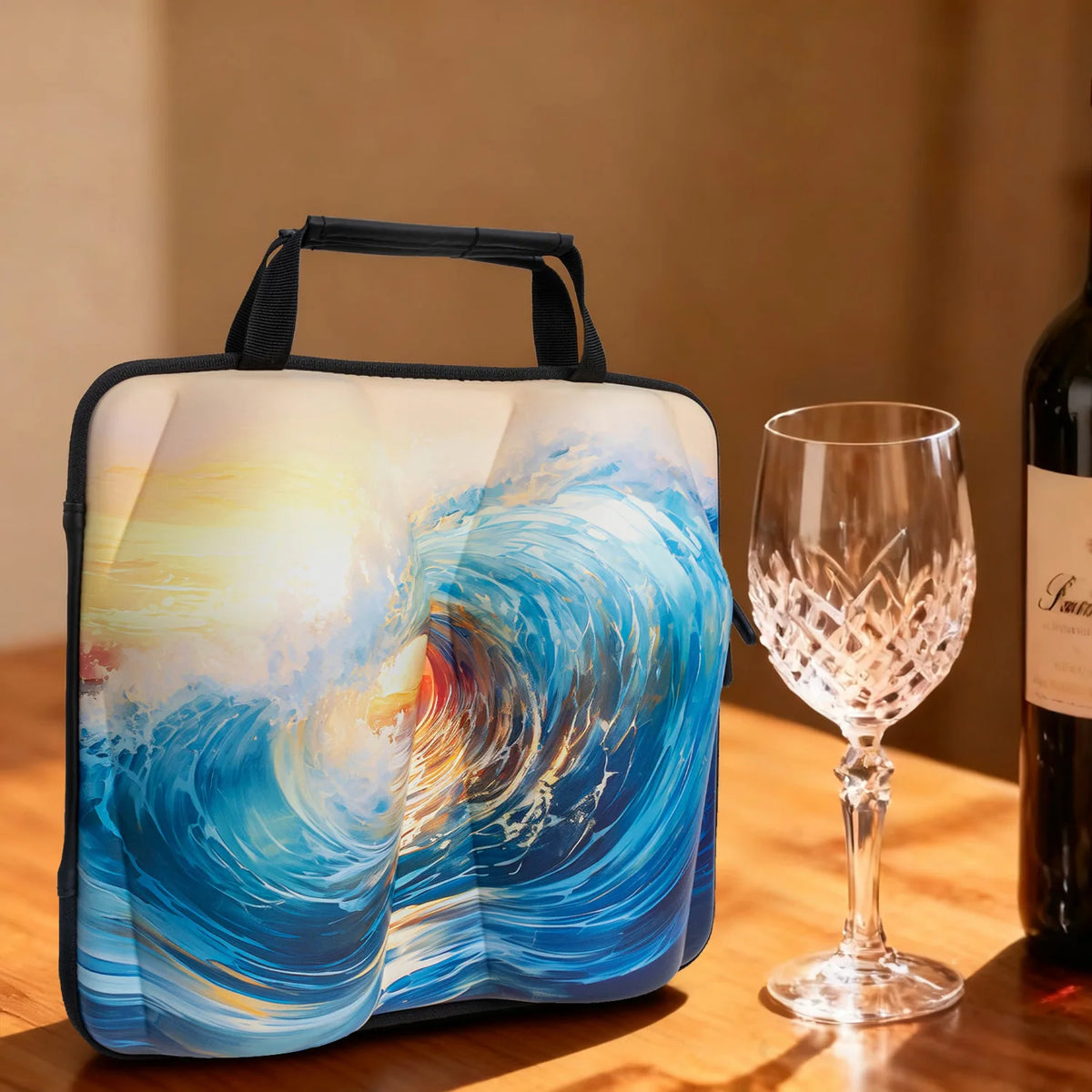 EVA Hard Case for Wine Glasses – Compatible with Zalto and Tall Stemware