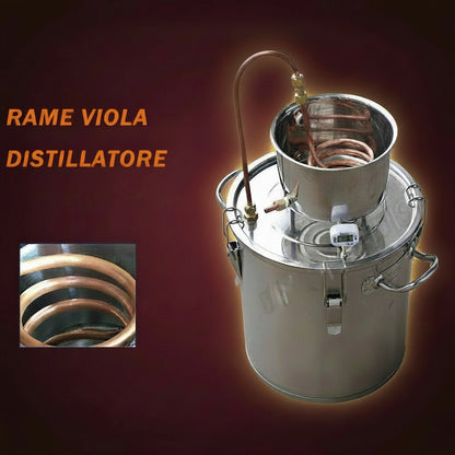 Distillatore in Rame per Idrolati e Distillati – 12L / 20L