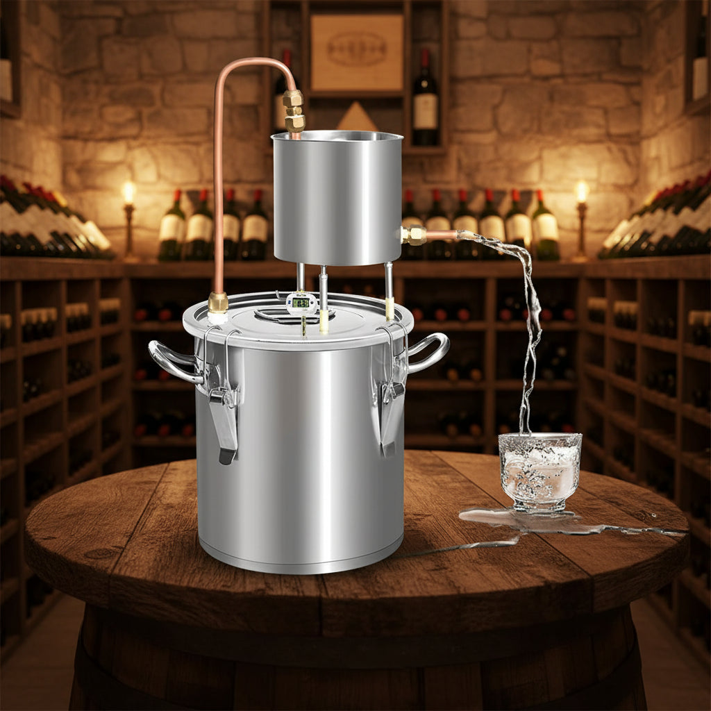 Distillatore in Rame per Idrolati e Distillati – 12L / 20L