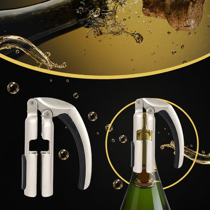 Cavatappi a Leva Professionale ZH10087 — Struttura in Alluminio per Uso Intensivo