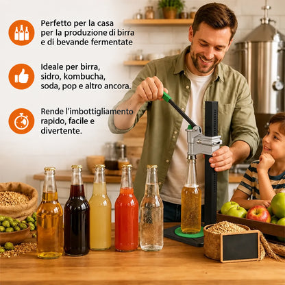 Capsulatrice da Banco Manuale per Birra Fatta in Casa