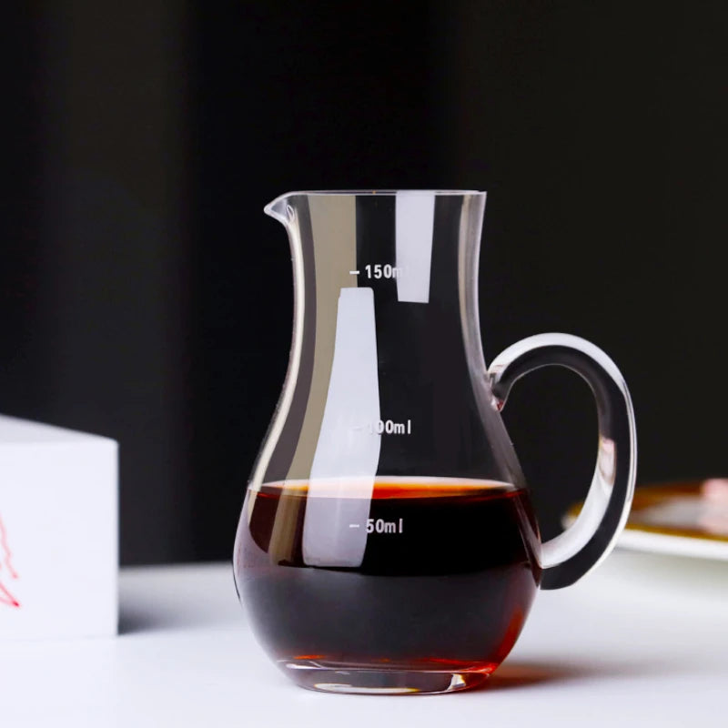 Decanter Dosatore da 150ml con Scala Graduata – Caraffa per Vino, Whisky e Spirits