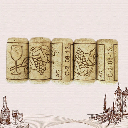 Tappi di Sughero Stampati Riutilizzabili – Personalizzabili per Vino e Bar