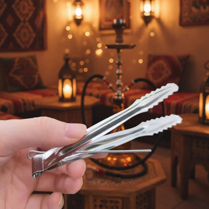 Pinza per Carbonella Narghilè – Clip in Metallo 11,5cm