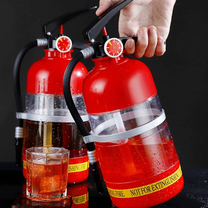 Dispenser per Vino e Cocktail a Forma di Estintore — 1,5L, Idea Regalo Originale per Feste