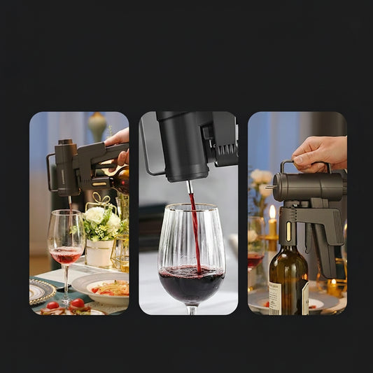 Aeratore per Vino Sottovuoto con Ago – Conservazione al Bicchiere Senza Aprire la Bottiglia