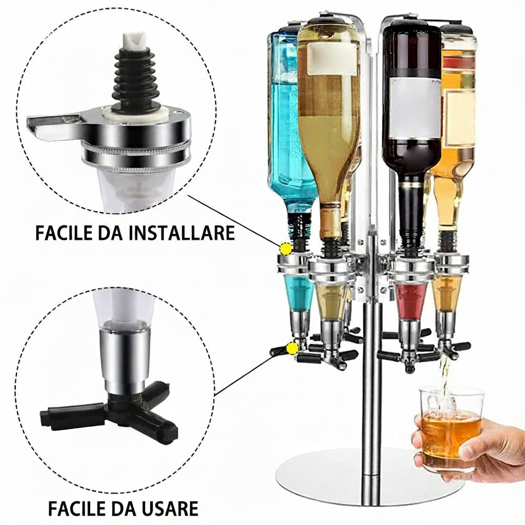 Dosatore Misuratore per Liquori 25/30/45ml – Dispenser per Bar, Cocktail e Vino
