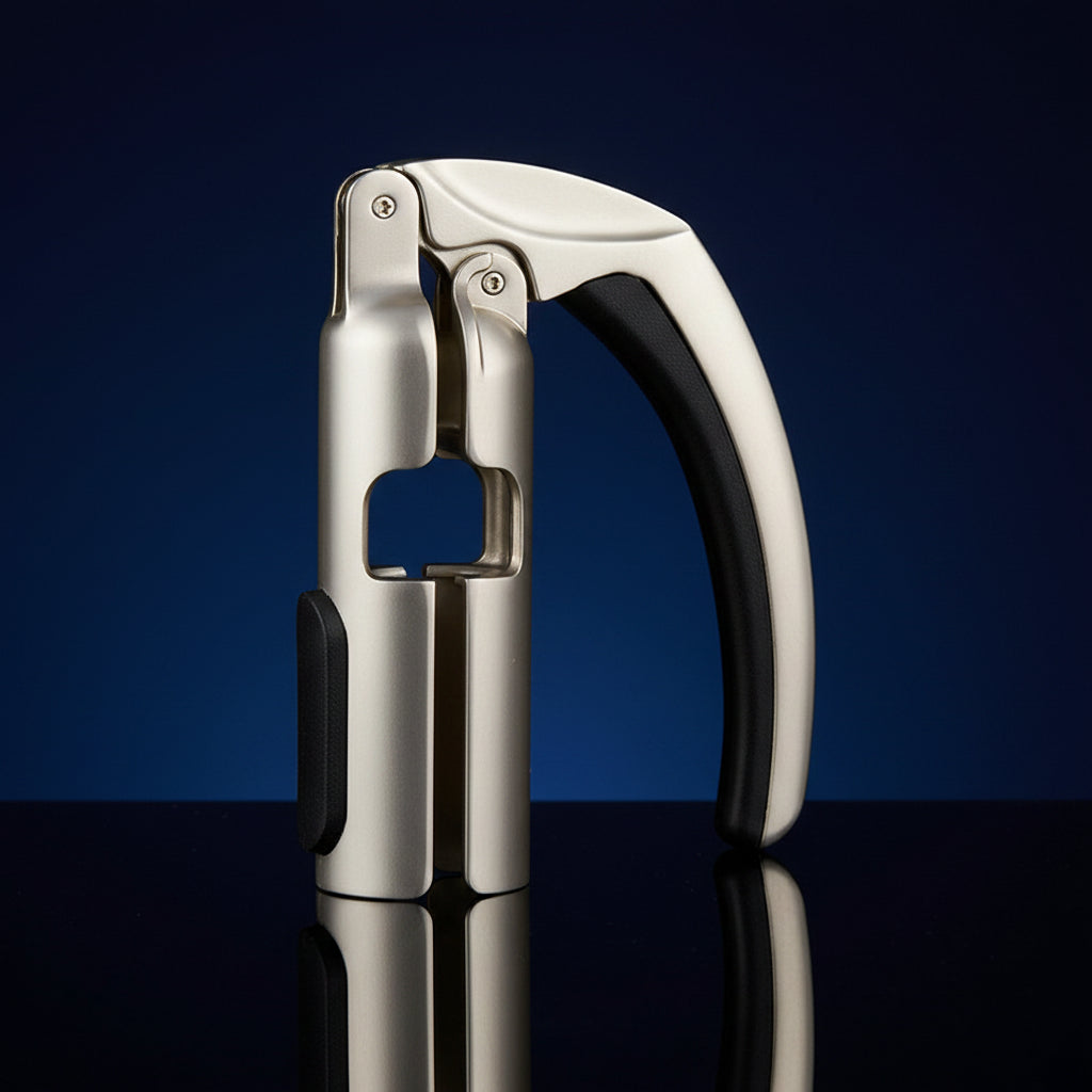 Cavatappi a Leva Professionale ZH10087 — Struttura in Alluminio per Uso Intensivo