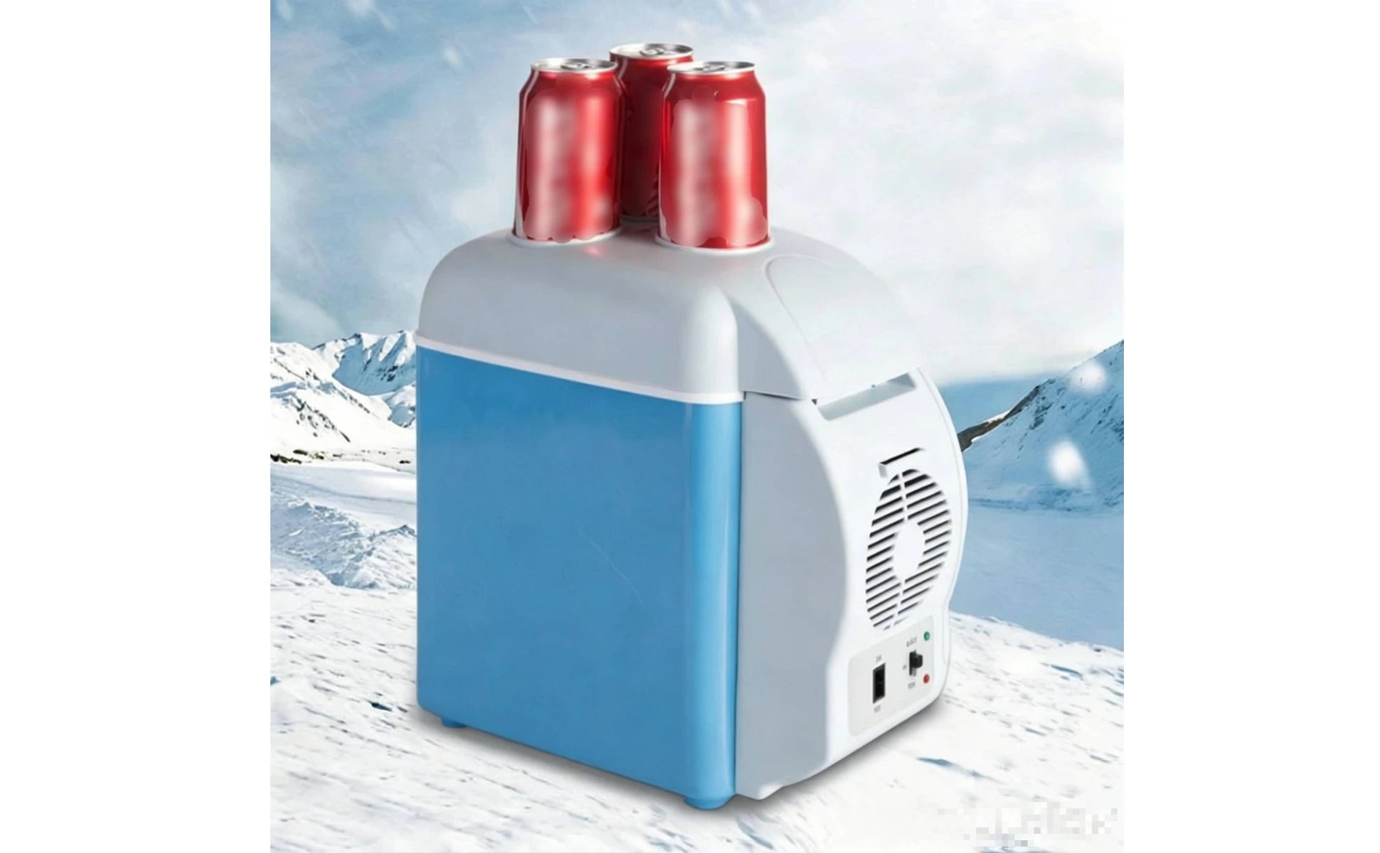 Mini Frigo Portatile 7,5L – 12V/220V per Auto, Ufficio e Degustazioni