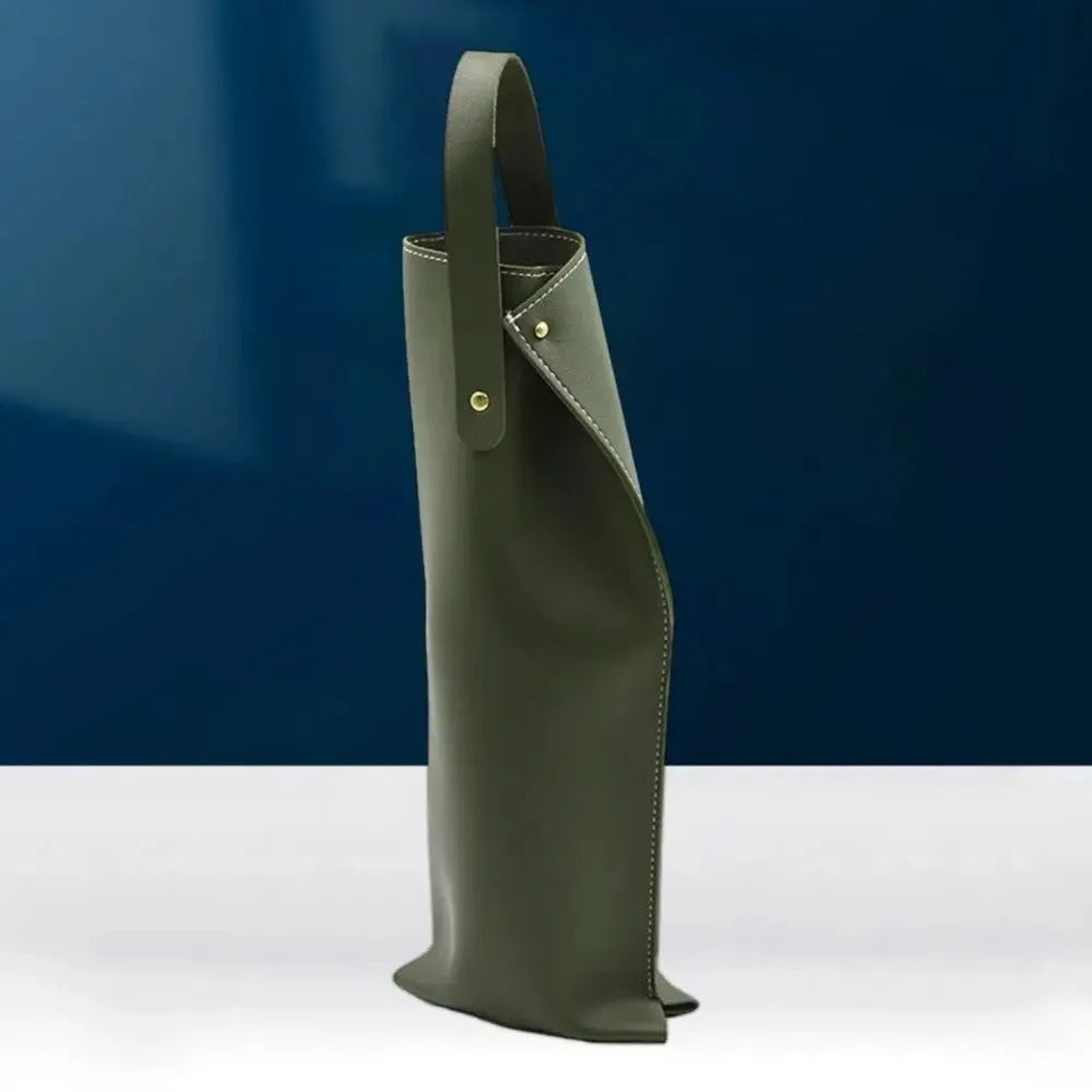 Borsa Portabottiglia Vino in Similpelle con Manico