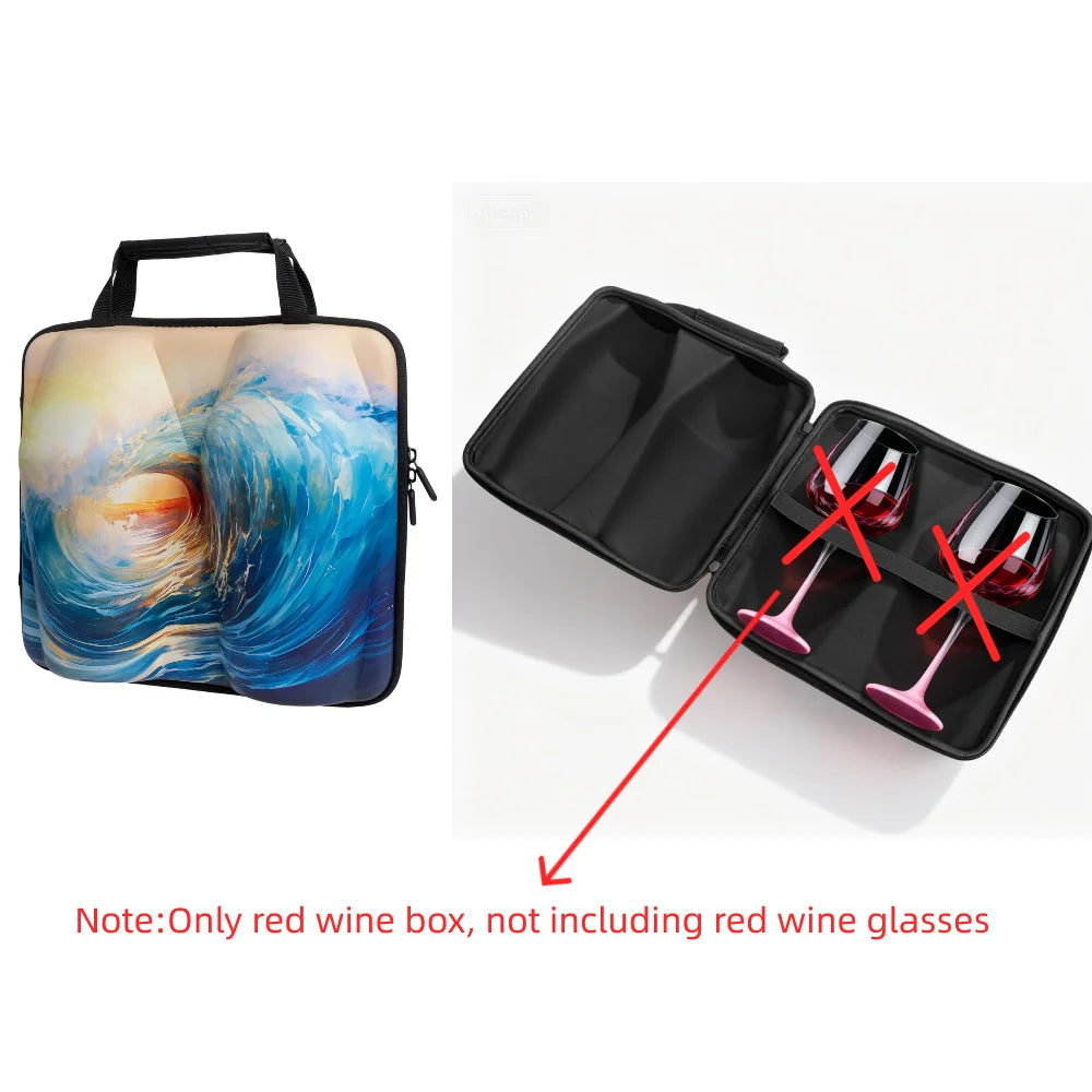 EVA Hard Case for Wine Glasses – Compatible with Zalto and Tall Stemware