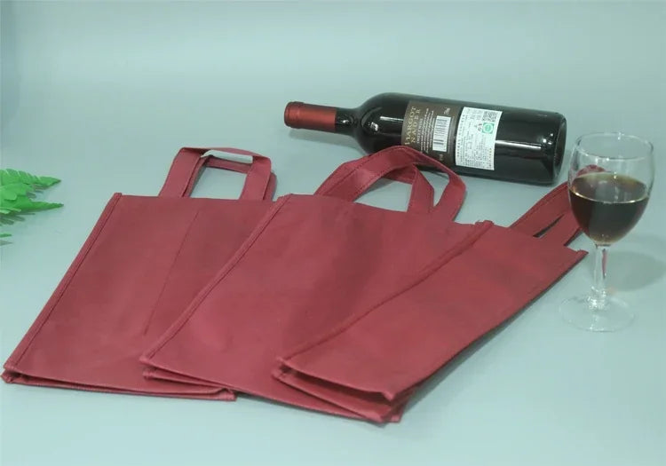 Set 20 Borse Portabottiglia Vino con Divisorio
