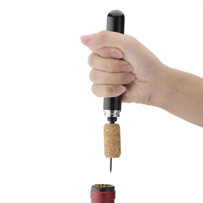 Apribottiglie a Pompa d'Aria — Stappatore Senza Sforzo in Acciaio Inox