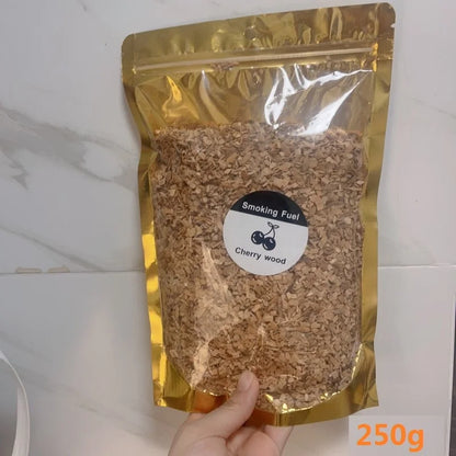 Chips di Legno per Affumicatura Cocktail | Mela, Ciliegio, Hickory, Quercia – 60g/125g