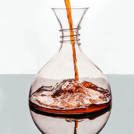 Grande Caraffa Decanter per Vino Rosso da 1,8L — Cristallo Certificato FCM