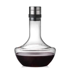 decanter in cristallo con bicchieri
