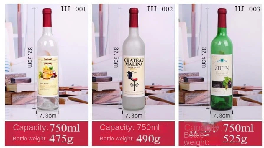 Bottiglia vuota arenaria da 750 ml