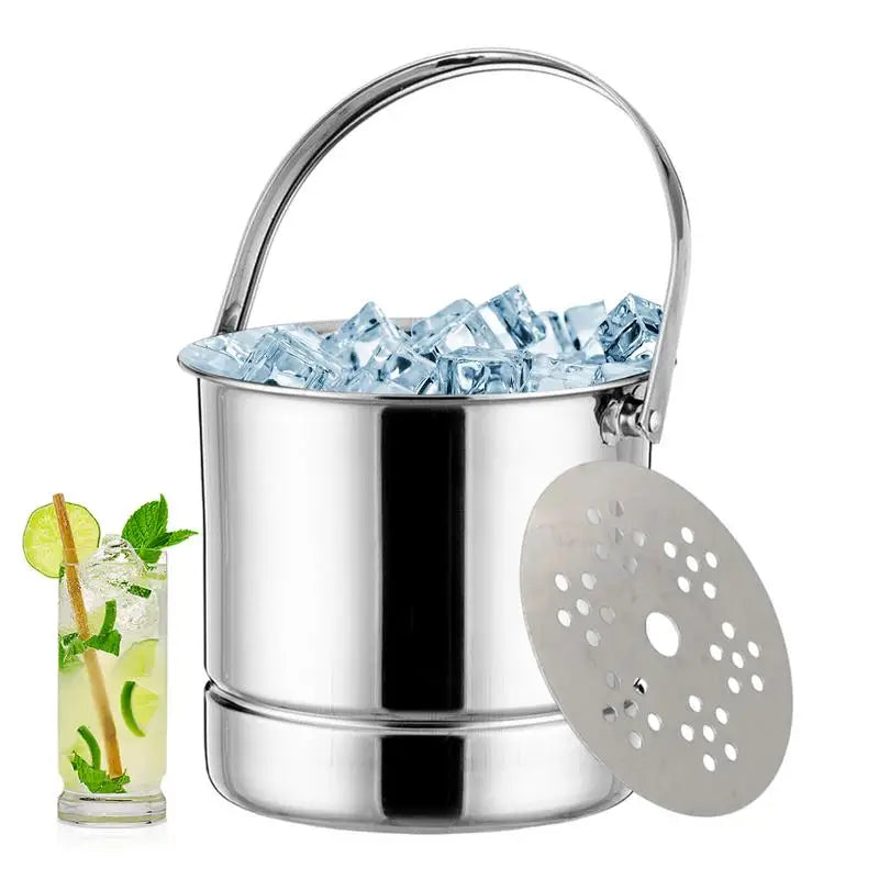 Secchiello per ghiaccio in acciaio inox