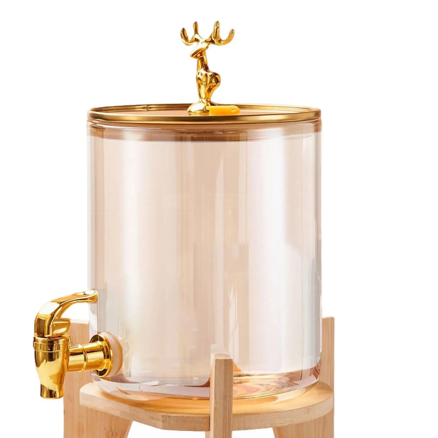 Dispenser per Bevande in Vetro con Rubinetto e Stand – 3,6L