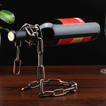 Portabottiglie da Vino Elegante — Espositore di Design per Casa e Home Bar