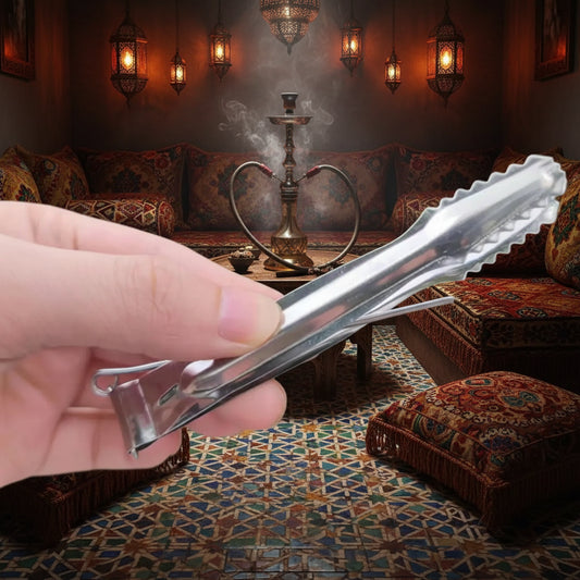 Pinza per Carbonella Narghilè – Clip in Metallo 11,5cm