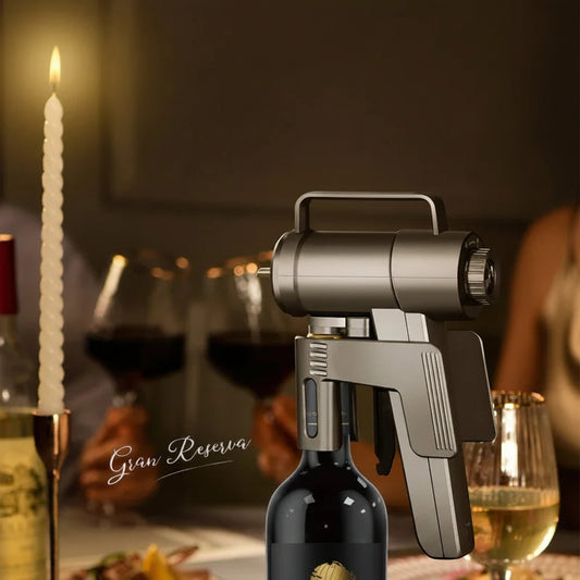 Estrattore Sottovuoto per Vino con Tappo Ermetico – Kit Regalo Elegante