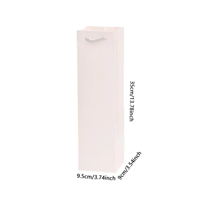 Sacchetti Regalo per Vino con Coulisse in Carta Kraft | Impermeabili e Riutilizzabili – Set 5/10/15/20 pz