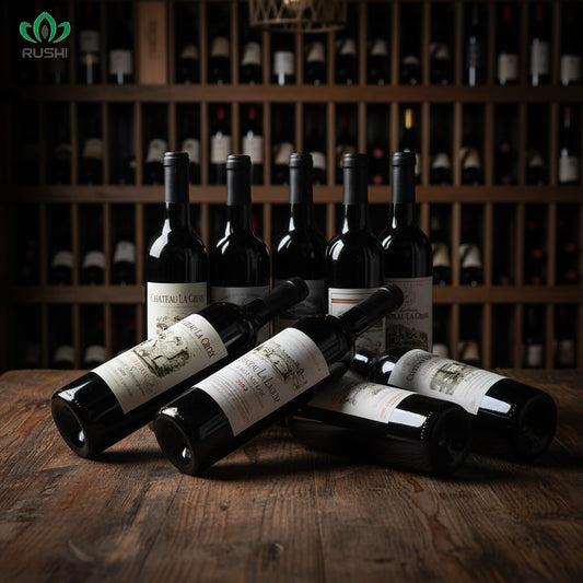 Bottiglia per Vino Vuota da 750ml, Stile Arenaria Opaca, Ideale per Hotel e Ristoranti