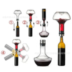 decanter in cristallo con bicchieri