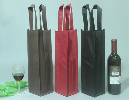 Set 20 Borse Portabottiglia Vino con Divisorio
