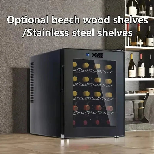 Cantinetta Vini Mini a Compressore con Protezione UV — Controllo Temperatura Preciso