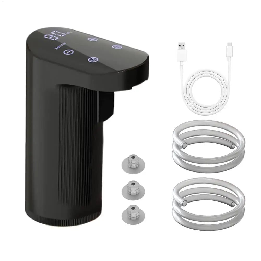 Elektrischer Dekanter für Wein und Whisky — Automatischer USB-Aerator mit 3 Korken