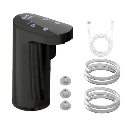 Elektrischer Dekanter für Wein und Whisky — Automatischer USB-Aerator mit 3 Korken
