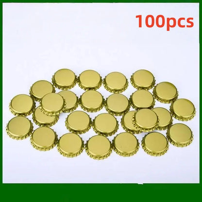 Capsule Corona per Bottiglie di Birra – Set 100 pz con Assorbimento dell'Ossigeno
