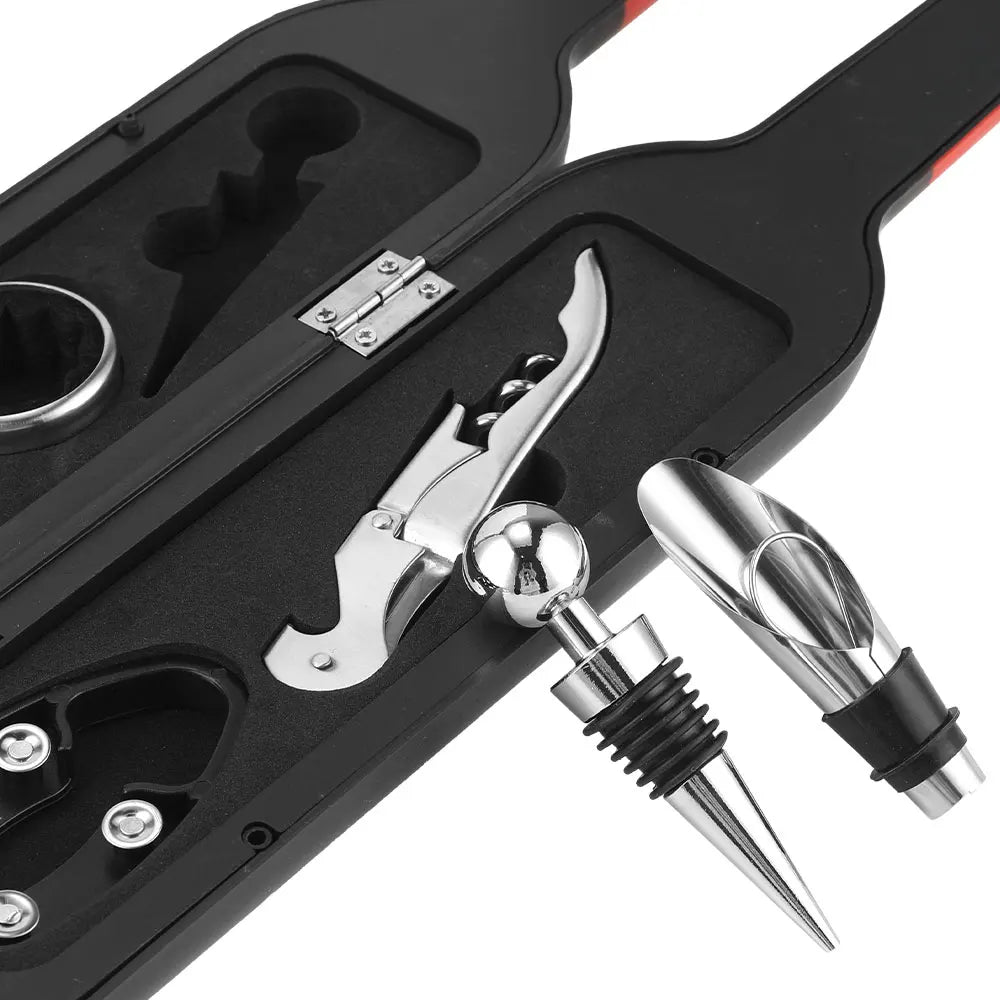 Geschenkset mit Weinaccessoires — Komplettset für Liebhaber