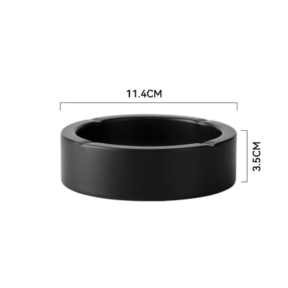 Posacenere in Acciaio Inox – Antivento, Resistente agli Urti, Design Moderno