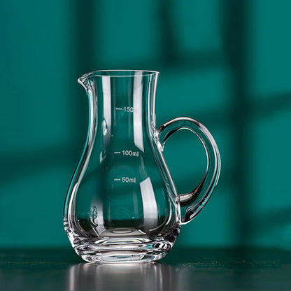 Decanter Dosatore da 150ml con Scala Graduata – Caraffa per Vino, Whisky e Spirits