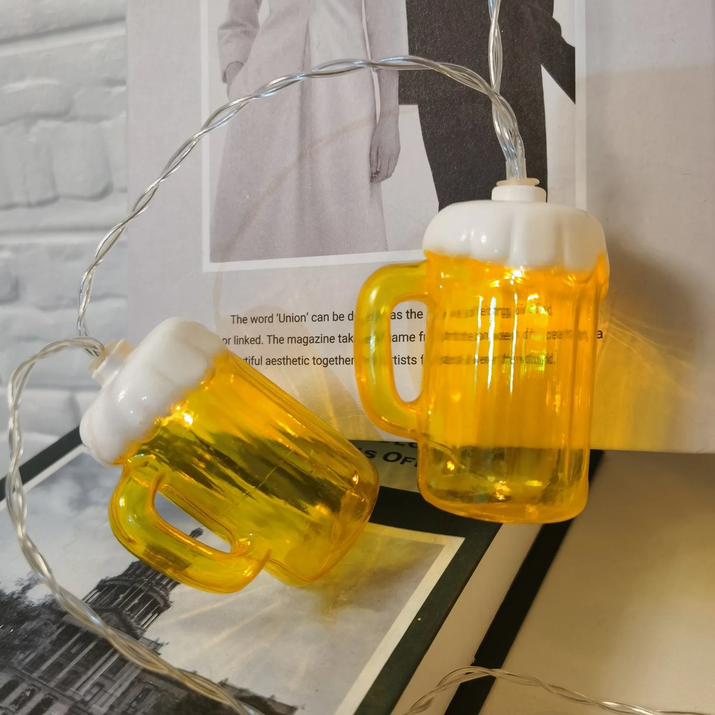 Luci LED a Forma di Birra – Stringa Decorativa per Bar, KTV e Party