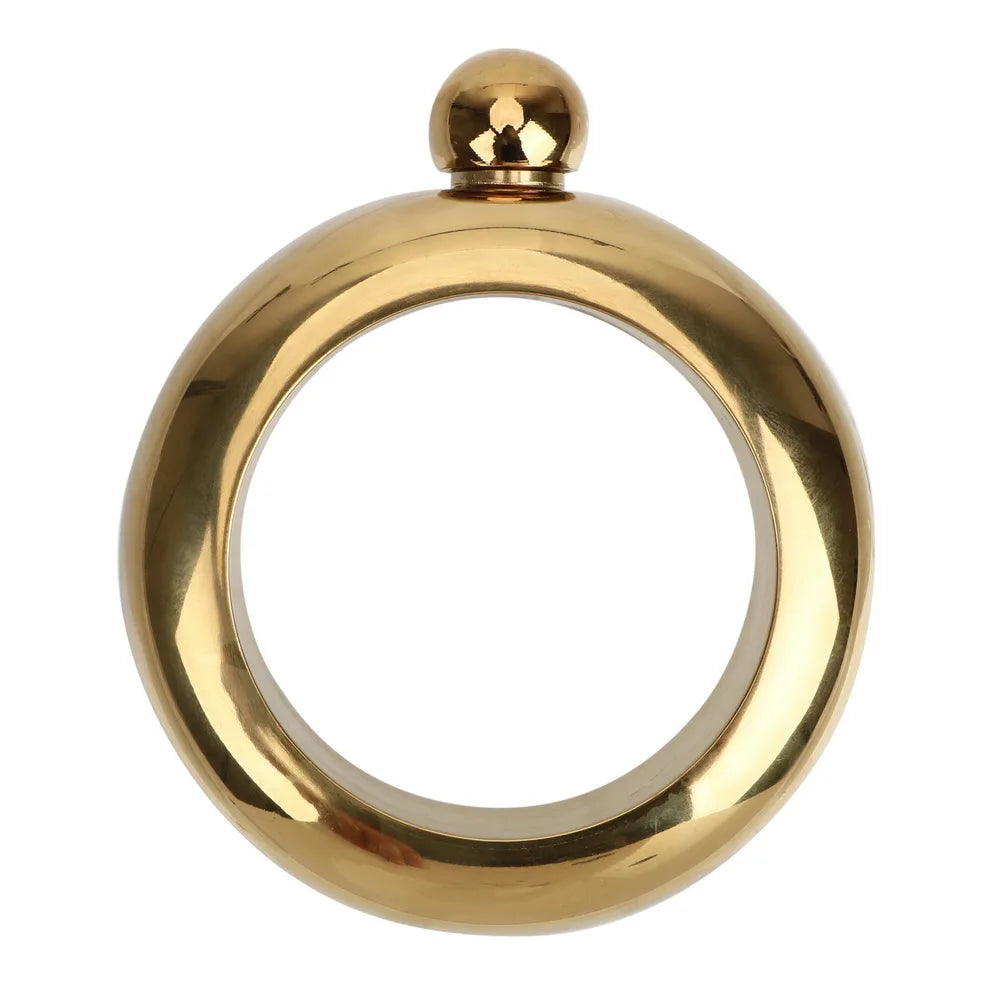 Bracciale Borraccia da 100ml — Porta Vino da Polso per Feste e Degustazioni