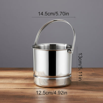 Eiskübel aus Edelstahl — elegant und hygienisch für Bar und Zuhause