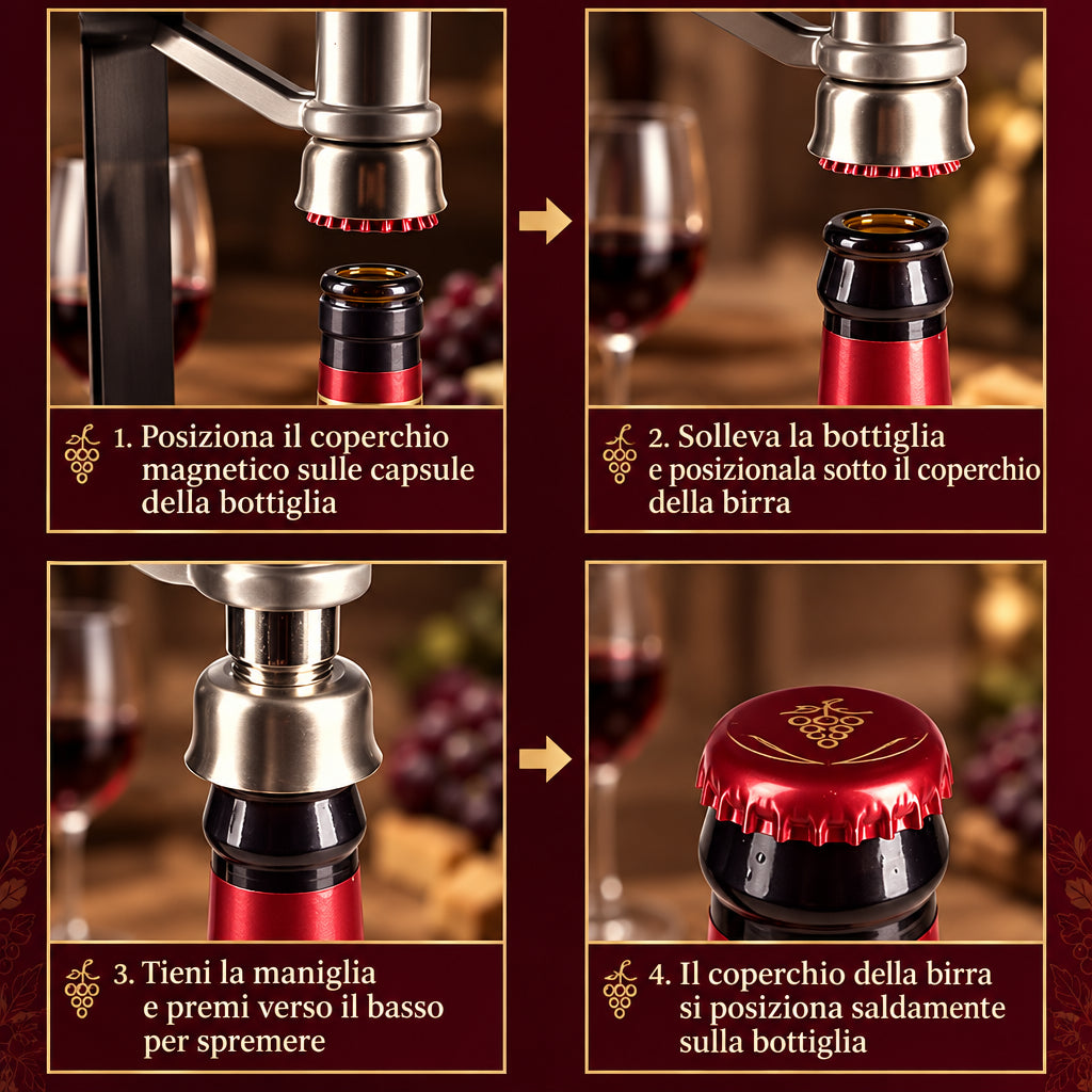 Capsulatrice da Banco Manuale per Birra Fatta in Casa
