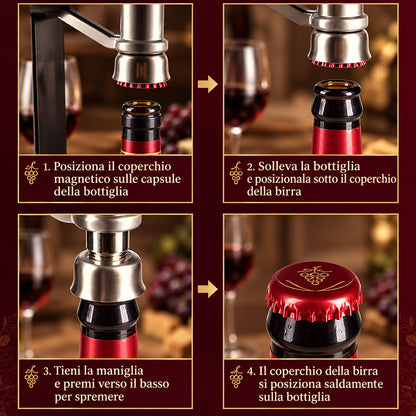 Capsulatrice da Banco Manuale per Birra Fatta in Casa