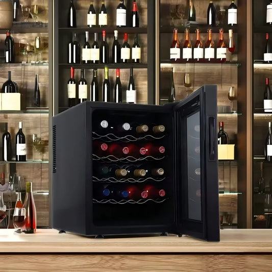 Cantinetta Vino Ventilata a Compressore con Sistema Antivibrazione — Conservazione Professionale
