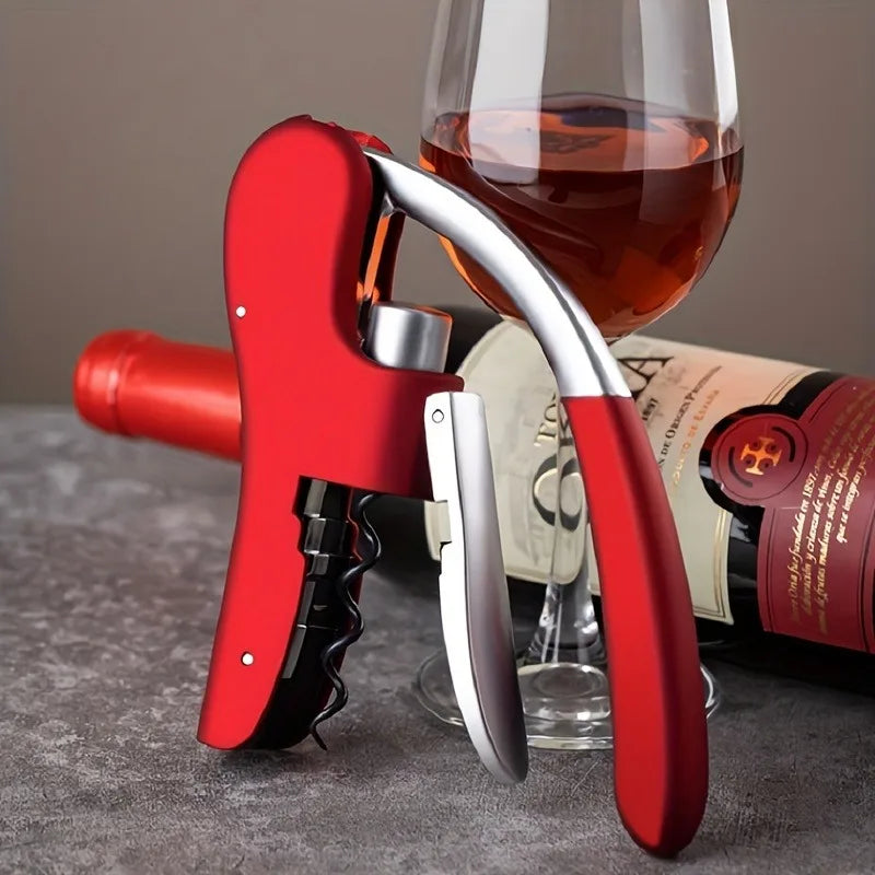 Apribottiglie a Leva per Vino — Estrattore di Tappi ad Alta Precisione