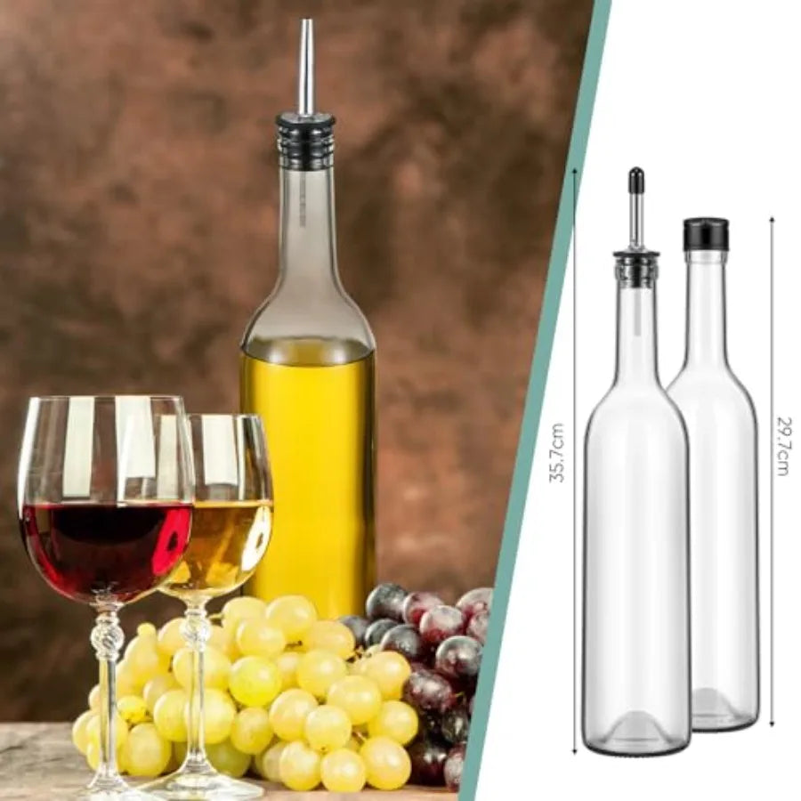 Bottiglie a collo lungo (con versatore)