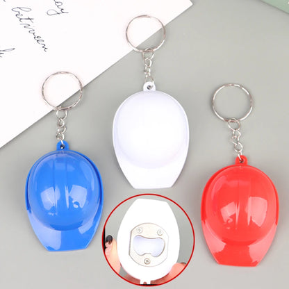 Portachiavi Apribottiglie a Forma di Casco – Gadget Divertente in Metallo