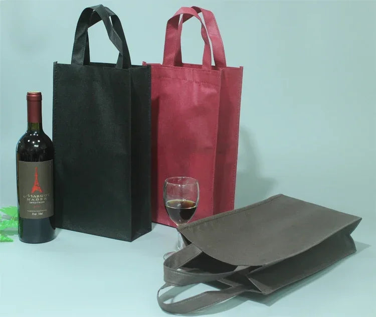 Set 20 Borse Portabottiglia Vino con Divisorio