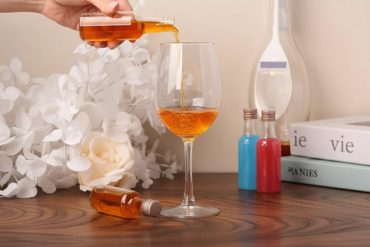 Transparente Mini-Flaschen 50ml — Set mit 10, 30, 50 oder 100 Stück für Partys und Events